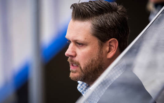 Oskarshamns assisterande tränare Jens Gustafsson