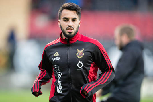 Östersunds Brwa Nouri värmer upp