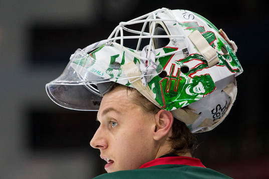 Frölundas målvakt Johan Mattsson