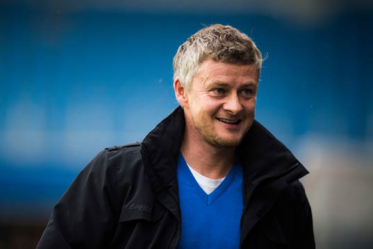 Ole Gunnar Solskjær, manager of Molde