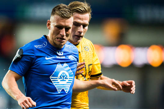 Christoffer Kongste Remmer of Molde and Simen Kind Mikalsen