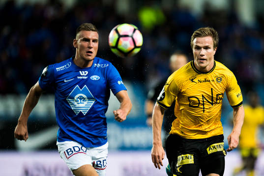 Christoffer Kongste Remmer of Molde and Simen Kind Mikalsen