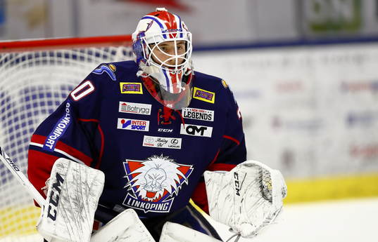 Linköpings målvakt Jacob Johansson