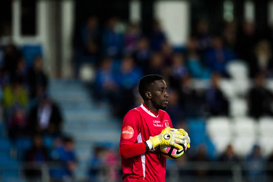 Goalkeeper Arnold Otieno Origi of Lillestrøm
