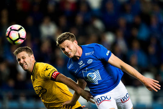 Frode Kippe of Lillestrøm and Bjørn Bermann Sigurdarson
