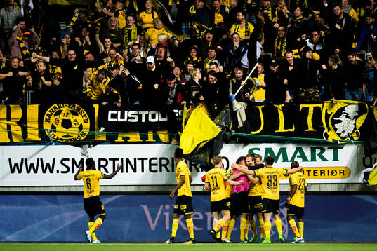 Lillestrøm celebrates 1-0