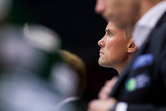 Frölundas tränare Roger Rönnberg