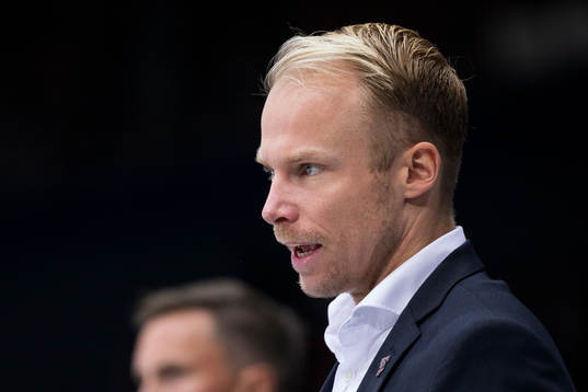 Frölundas assisterande tränare Johan Lundskog