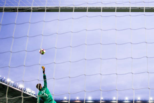 Goalkeeper Andreas Christopher Linde of Molde