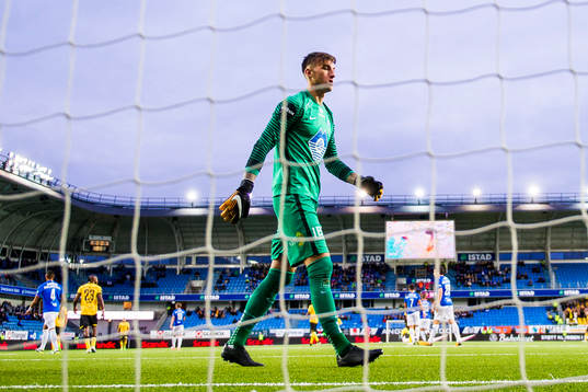 Goalkeeper Andreas Christopher Linde of Molde