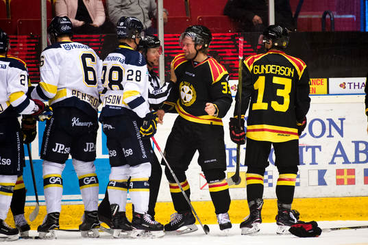 Brynäs Jonathan Granström  i bråk