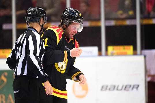 Brynäs Jonathan Granström blir utvisad