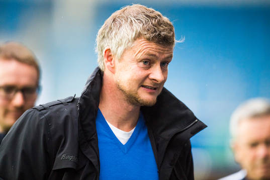 Ole Gunnar Solskjær, manager of Molde