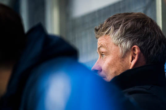 Ole Gunnar Solskjær, manager of Molde