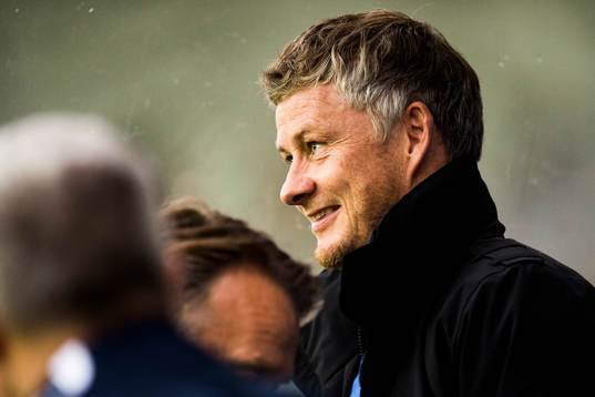 Ole Gunnar Solskjær, manager of Molde