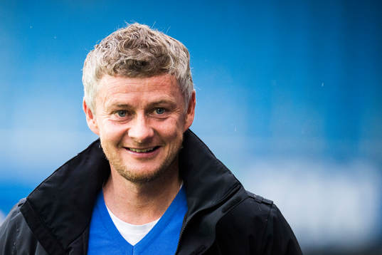 Ole Gunnar Solskjær, manager of Molde
