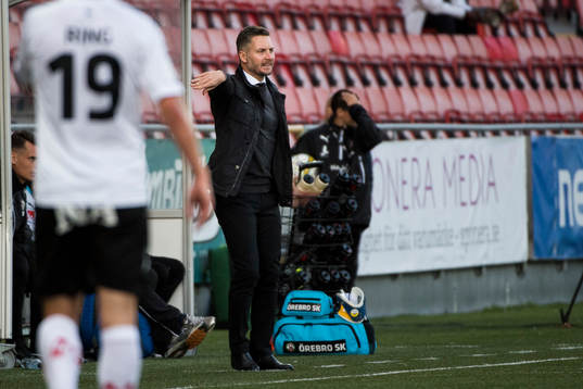 Örebros tränare Axel Kjäll