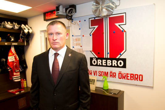 Porträtt på Örebros tränare Niklas Sundblad i