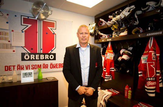 Porträtt på Örebro Hockeys VD Mikael Johansson