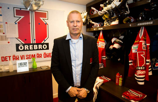Porträtt på Örebro Hockeys VD Mikael Johansson