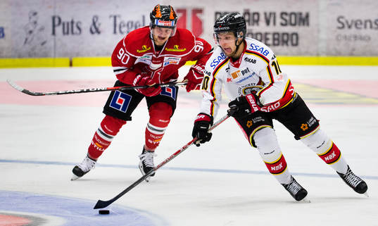 Luleås Einar Emanuelsson och Örebros Libor Hudacek