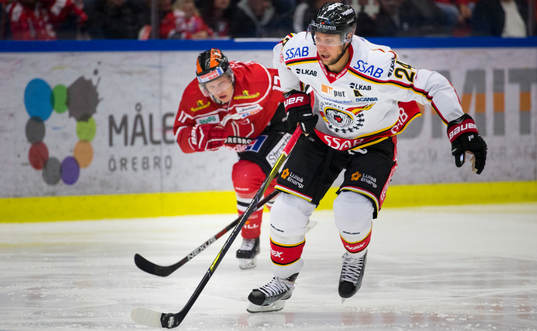 Örebros Daniel Viksten och Luleås Johan Harju