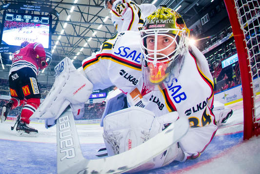 Luleås målvakt Joel Lassinatti