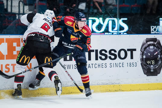 Malmö Redhawks Stefan Warg och Djurgårdens Andreas