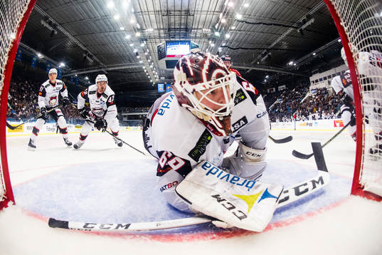 Malmö Redhawks målvakt Oscar Alsenfelt