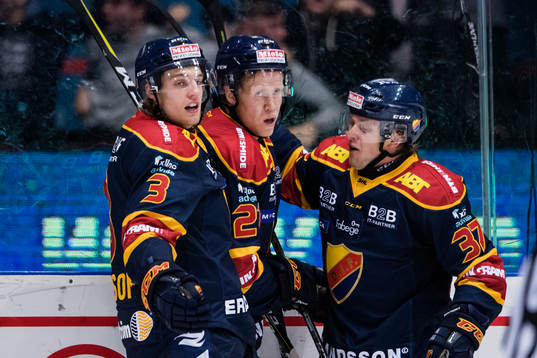 Djurgårdens William Lagesson, Andreas Engqvist och Jesper