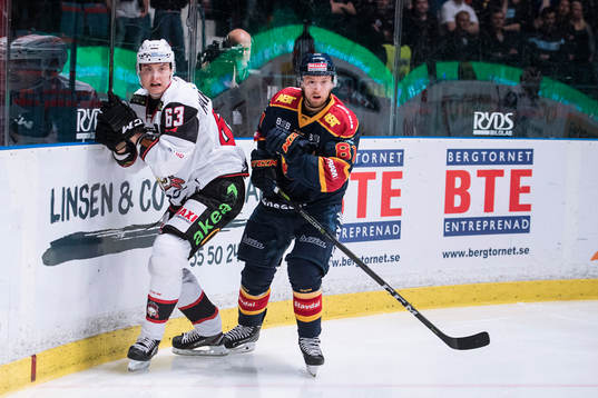 Malmö Redhawks Fredrik Händemark och Djurgårdens Calle