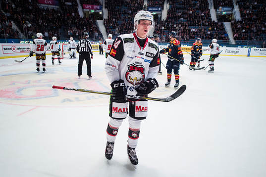Malmö Redhawks Carl-Johan Lerby deppar