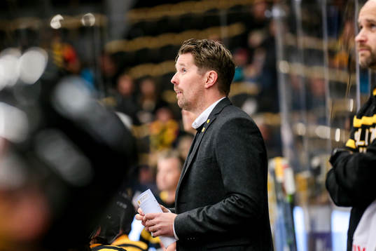 Skellefteås assisterande tränare Stefan Klockare
