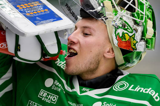 Rögles målvakt Emil Kruse
