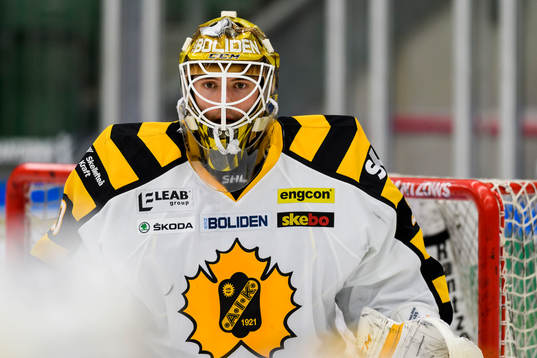 Skellefteås målvakt Gustaf Lindvall