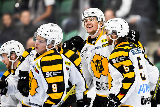 Skellefteås spelare jublar