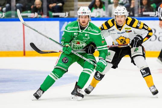 Rögles Linus Sandin och Skellefteås Filip Berglund