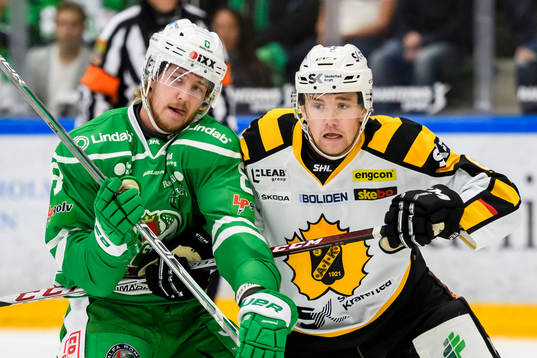 Rögles Linus Sandin och Skellefteås Filip Berglund