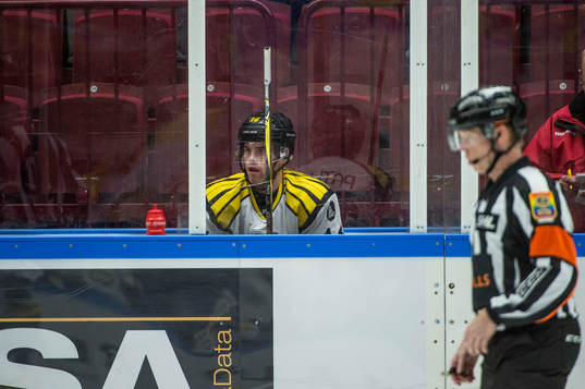 Brynäs Daniel Paille i utvisningsbåset