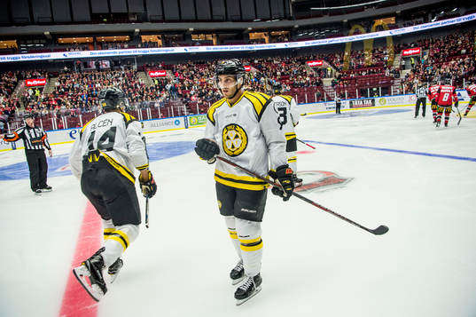 Brynäs Louie Caporusso deppar