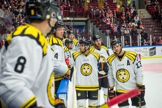 Brynäs spelare deppar
