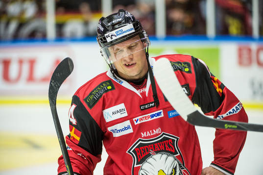 Malmö Redhawks Tuukka Mäntylä upp
