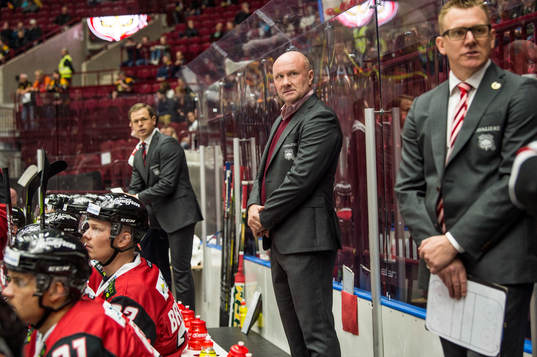 Malmö Redhawks tränare Peter Andersson