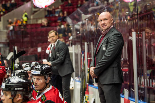 Malmö Redhawks tränare Peter Andersson