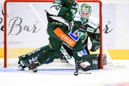 Färjestads målvakt Stefan Steen