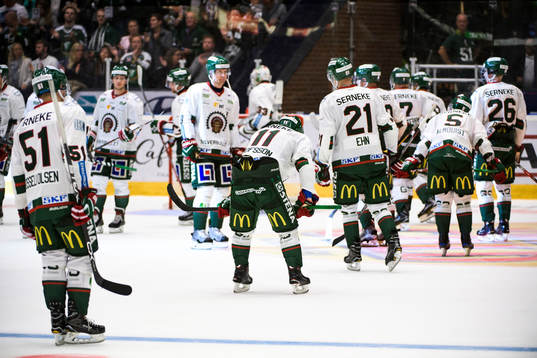 Frölundas spelare deppar