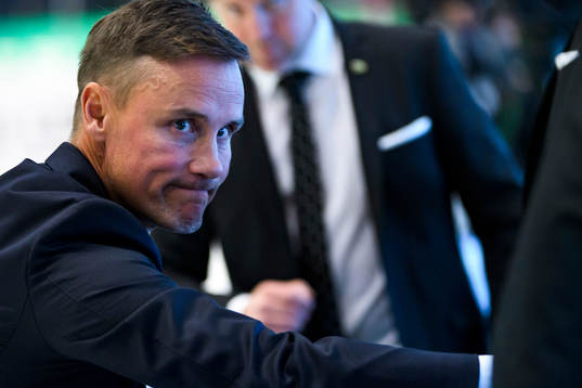 Frölundas tränare Roger Rönnberg deppar