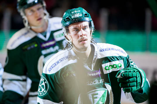 Färjestads Joakim Nygård jublar