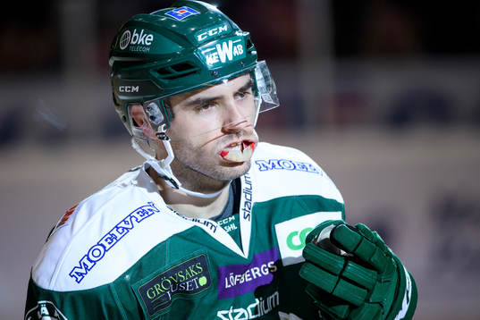 Färjestads Martin Johansson jublar