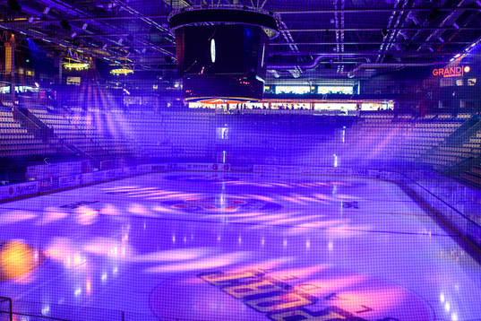 Generell interiör bild från Vida arena före